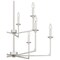 Quoizel Prescott Chandelier 9 Lights Brushed Nickel PRC5232BN - alternate 3